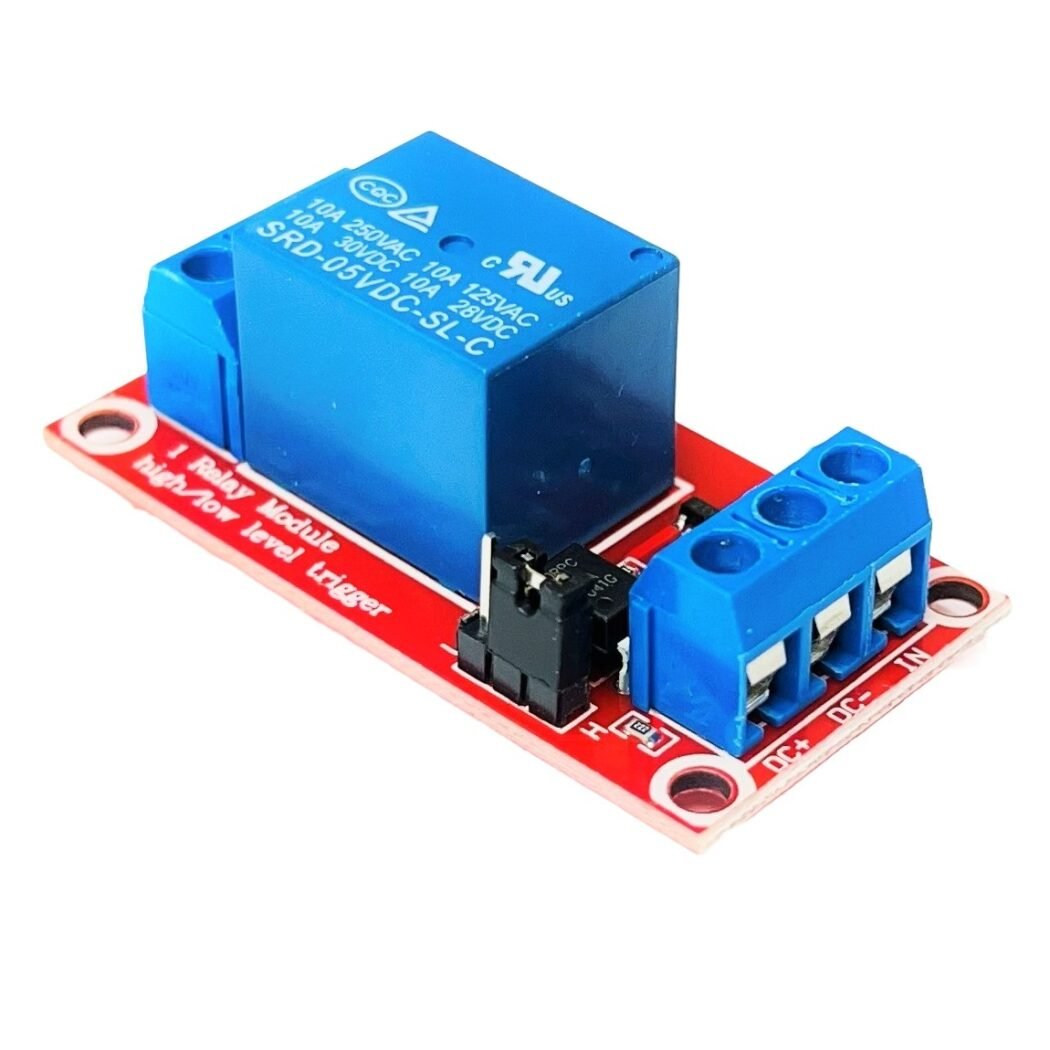 V Channel Relay Module High And Low Level Trigger With Optocoupler