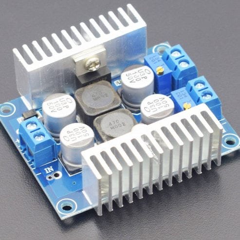 Dual Output Adjustable Buck Converter, LM2596 DC 5V-40V to DC 1.25V-35V Power Supply Module 3A Voltage Step Down
