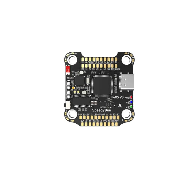 SpeedyBee F405 Flight Controller F405 V3 30×30 Flight Controller Bluetooth Stack With 4in1 50A ESC Board,Wireless Betaflight Configuration,Blackbox,Barometer For DJI O3 Air Unit FPV