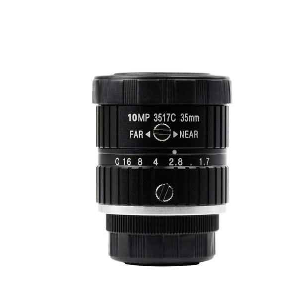 Waveshare 35mm Telephoto Lens Raspberry Pi Camera Telephoto Lens C-Mount Lens, Multi Field Angle High-Resolution 35mm Telephoto Lens For Raspberry Pi 4B/3B+/3B/2B/Zero/Zero W/Zero WH