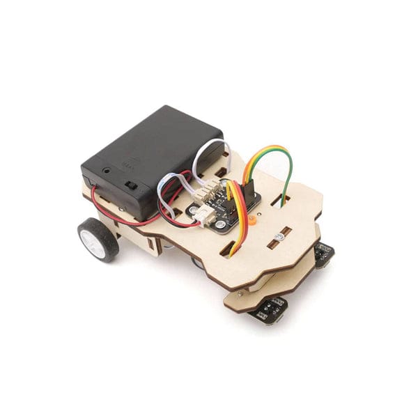 DIY Tracking Car STEM Kit DIY Puzzle Pack STEM Toy Science Education Set With Robotic Project