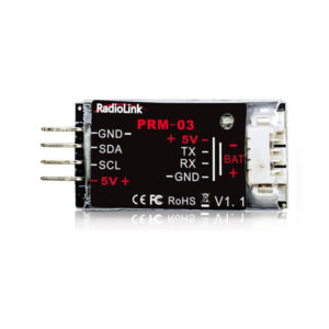 1 Radiolink PRM-03 Telemetry Module PRM-03 Real-time OSD Information Telemetry Module GPS/RSSI/Voltage (1S-12S)/Distance and More on RC Transmitter AT9/AT9S/AT9S Pro/AT10II, Works with crossflight/Minipix/PIXHAWK, APM FC
