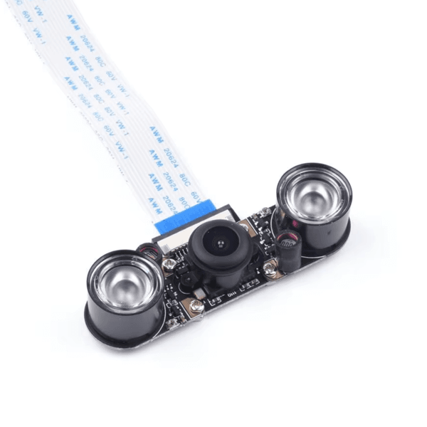 1 5MP HD Raspberry Pi Noir Camera Versatile Wide-Angle Fisheye Lens OV5647 Video 1080p With Focal Lens For Night Vision Projects, Security Monitoring