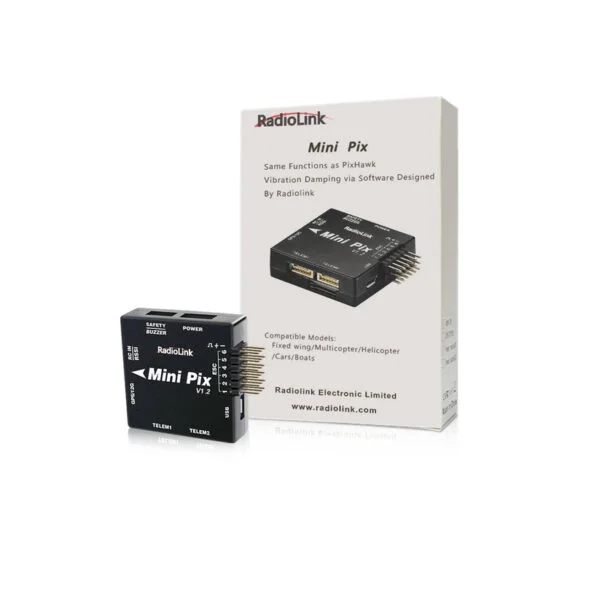 Radiolink Mini PIX Flight Controller Mini Pixhawk Controller Mini Pix APM Flight Controller V1.2 FC for 3-6 Axis FPV Drone/Helicopter/Aircraft/Quad/Car/Boat