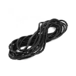 10mm Spiral Wrapping Band Black 10M For Wires