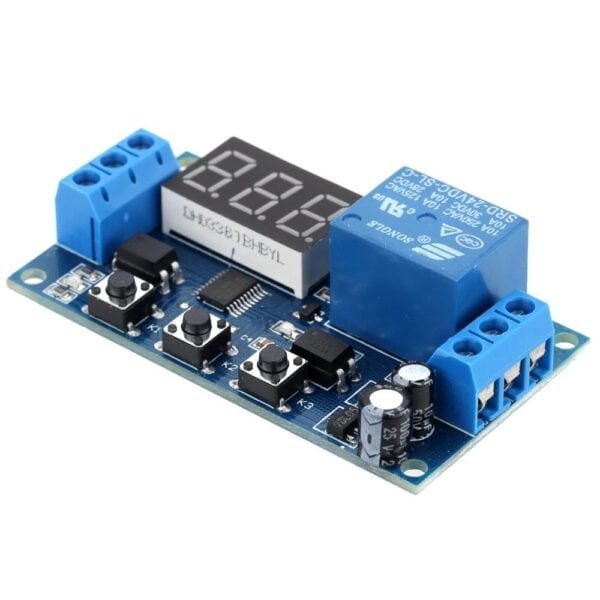 12V Relay Module With Automatic Delay Timer