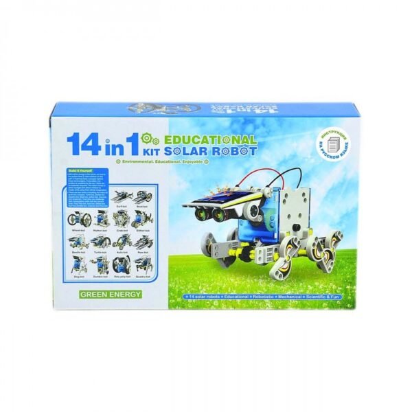 14 IN 1 EDUCATIONAL SOLAR ROBOT KIT