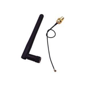 2.4G Antenna Folded Bluetooth WiFi Module ZigBee Antenna SMA to IPEX Feeder line 2.4GHz Antenna for IEEE802.11n WLAN System