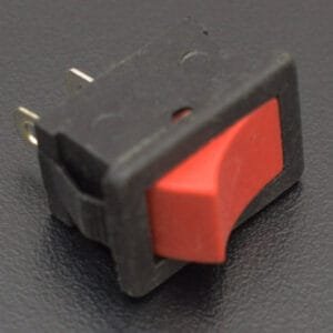 2 Pin ON/OFF I/O SPST Snap in Mini Rocker Switch