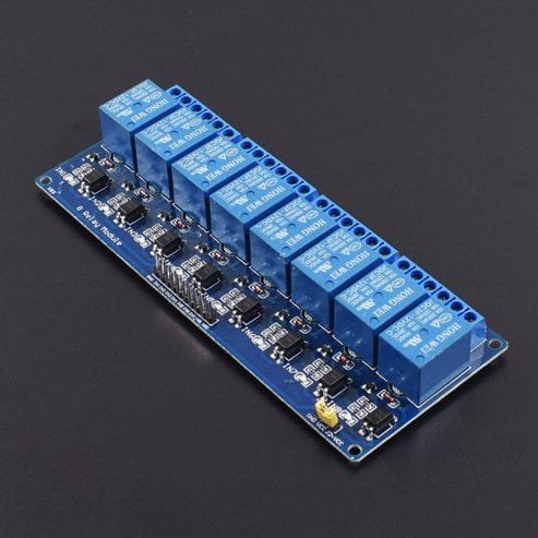 12V 8-Channel Relay Module Control Panel Plc for Arduino Avr Arduino Raspberry Pi and Other Mcu