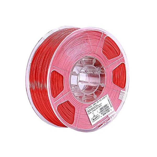 eSun ABS+ 1.75mm Filament 3D Printer Filament eSun ABS Plus 1.75mm Red Filament Build Strong And Durable With eSun ABS+ Red Filament- 1 KG - RED