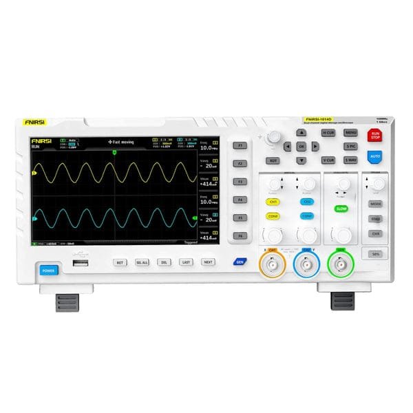 FNIRSI 1014D Digital Oscilloscope 2 Channel 1014D Digital Oscilloscope 2 in 1 Digital Oscilloscope DDS Signal Generator Enhanced Learning Experience With The FNIRSI 1014D Oscilloscope