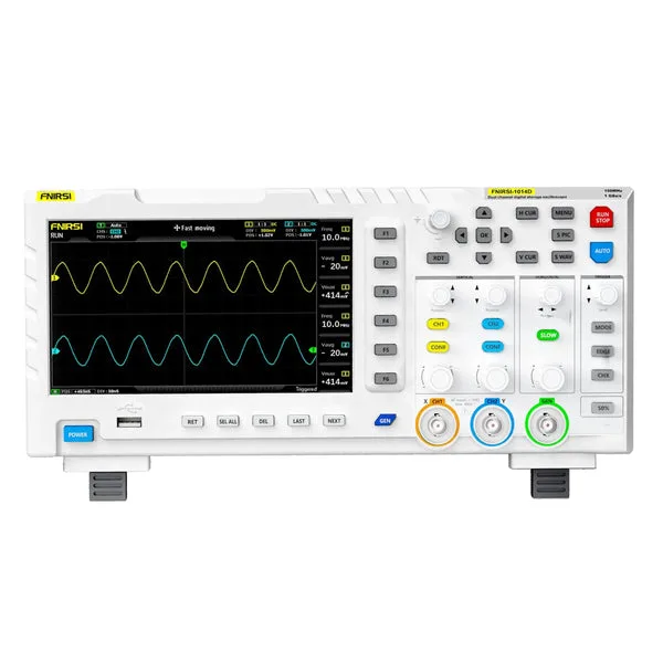 FNIRSI 1014D Digital Oscilloscope 2 Channel 1014D Digital Oscilloscope 2 in 1 Digital Oscilloscope DDS Signal Generator Enhanced Learning Experience With The FNIRSI 1014D Oscilloscope