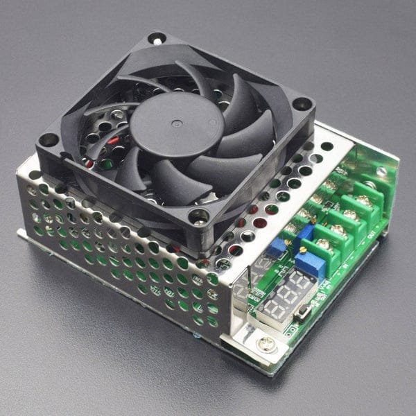 DC-DC Boost Converter 12-60V to 13-80V 10A 600W Step Up Charger Power Module with Fan