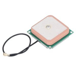 25x25x8mm 28dB High Gain Ceramic Active GPS Antenna: 1575.42MHz Improved Signal Reception & Faster Lock-on For NEO-6M/NEO-7M/NEO-8M