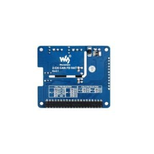 2-Channel Isolated CAN FD Expansion HAT For Raspberry Pi, Multi Protections