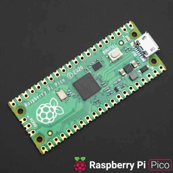 raspberry pi pico microcontroller development board with versatile board built using rp2040 chip rs2650 rs4911 1