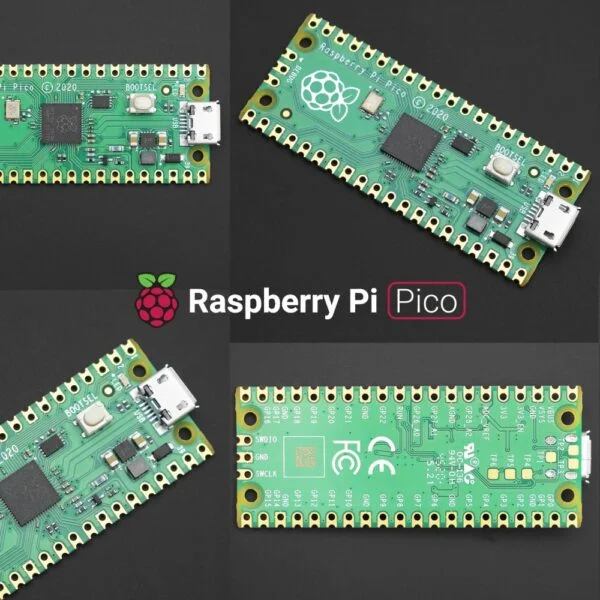 raspberry pi pico microcontroller development board with versatile board built using rp2040 chip rs2650 rs4911 4