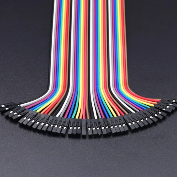 40 pin 20 cm dupont breadboard female to female jumper wires rk005 1