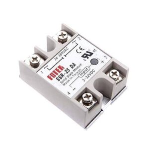 DC To AC SSR-25DA Solid State Relay Module 3-32 VDC /24-380VAC 25A