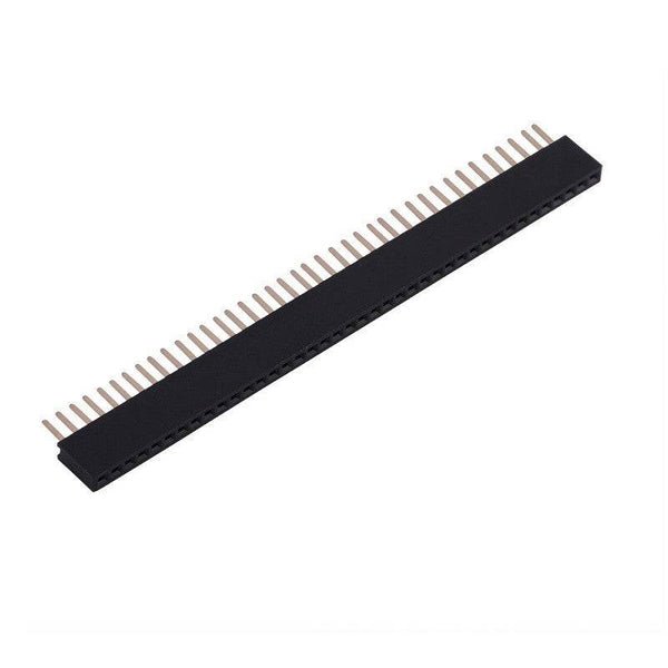 1x40 Pin 2.54mm Pitch Straight Long Female Berg Strip Connector
