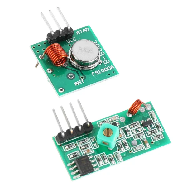 433Mhz RF Transmitter With Receiver Kit For Arduino ARM MCU Wireless
