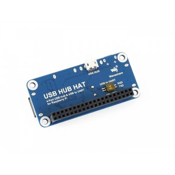 Waveshare 4 Port USB HUB HAT for Raspberry Pi  Boost Productivity Now Efficient