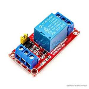 28384 1-Channel Relay Module High / Low Level Triggering Optocoupler Isolation With Indicator light for Arduino (12V)