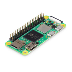 Raspberry Pi Zero 2WH Raspberry Pi Zero 2W with Headers and Quad-Core CPU, Wi-fi, Bluetooth 4.2, BLE, Onboard Antenna
