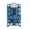 Micro Usb 5V 18650 Lithium Battery 1A Charging Module With TP4056 Protection