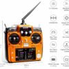 Radiolink AT10II 12 Channels RC Transmitter and Receiver R12DS 2.4GHz Radio Remote, Voltage Telemetry for RC Airplane, FPV Racing Drone, Quad, Helicopter, Car and Boat (Mode 2 Left-Hand Throttle) - Convenient