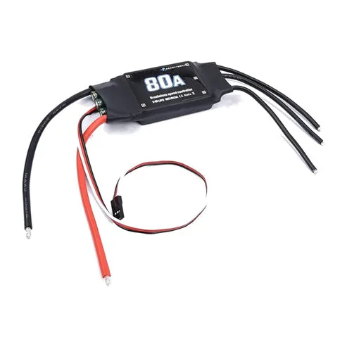 3 Readytosky 80A 2-6S Brushless ESC 2-6S Brushless Electronic Speed Controller (ESC) High Power 80A ESC For FPV Racing Drones and Quadcopters