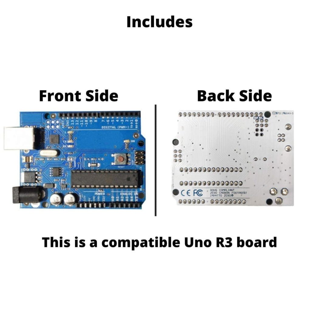 Ultimate Uno R3 Kit compatible with Arduino IDE - iduino