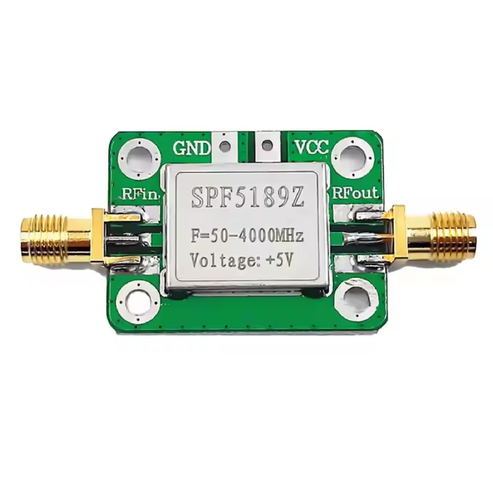 Amplificateur Large Bande RTLSDR SPF5189Z – 50MHz-4GHz Avec Bias-Tee – Neuf