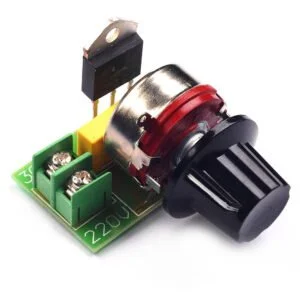 3000W Thyristor SCR Voltage Regulator Temperature Dimmer For Speed - Light AC 220V