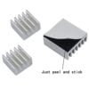 3pcs Aluminum Heatsinks For Raspberry Pi 3 Model AA+BB+