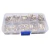 4-12mm(10 Sizes) Brass Hex 300 Pieces M3 Screw Nut Kit