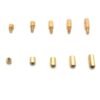 4-12mm(10 Sizes) Brass Hex 300 Pieces M3 Screw Nut Kit