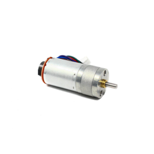 N25 12V 370RPM Metal Gear Motor With Integrated Encoder D-Shaped Shaft For Precise Motion Control
