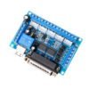 Optocoupler CNC 5 Axis Stepper Motor Driver MACH3 USB