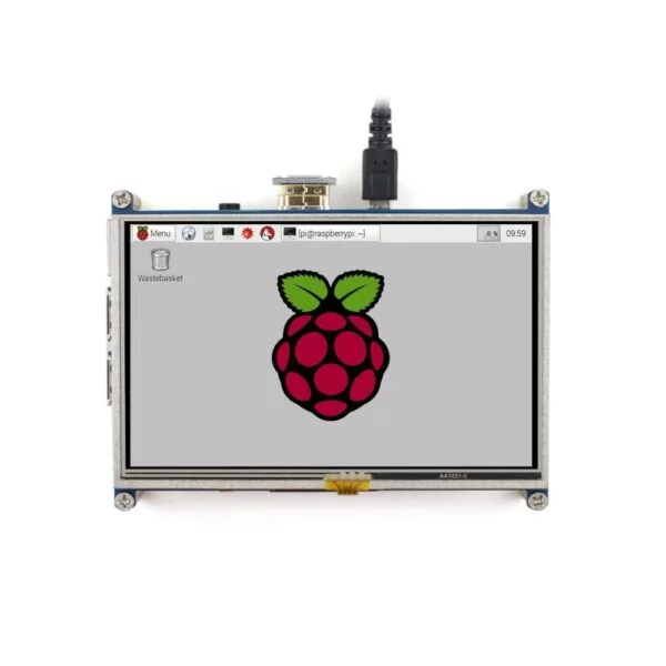 5 Inch LCD Display 800x480 TFT Resistive Touch Screen Panel