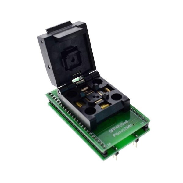 51O7tLY-QjL._SL1000_ QFP48 to DIP48 IC Test Socket Adapter Board 0.5mm Pitch LQFP/TQFP48 Programming Socket