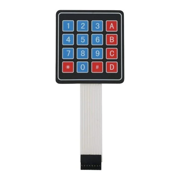 4x4 Matrix Keypad Membrane Switch Arduino