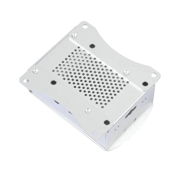 Aluminum Alloy Protective Enclosure Case For Raspberry Pi 4 Model B/B+Silver