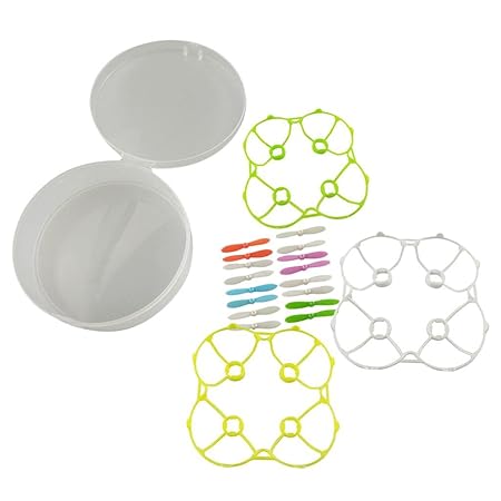 2x Propeller Blades Protection Frame for CX-10 Mini Quadcopter RC Drone Spare Parts Kids Educational Fun Toy