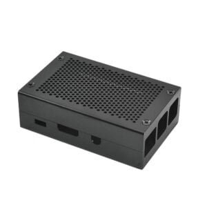 Aluminum Alloy Protective Enclosure Case For Raspberry Pi 3 Model B/B+Black