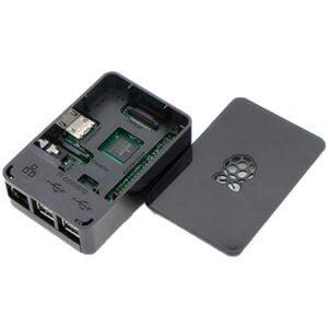 Raspberry Pi Case Black Protective Case/Box/Enclosure model 3 B/B+ balck