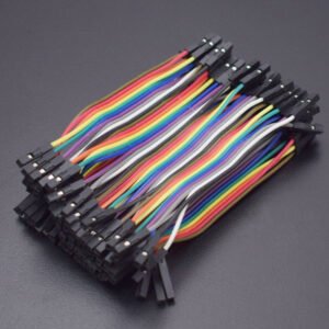 40 x 10cm Female To Female Dupont Jumper Wires Cable