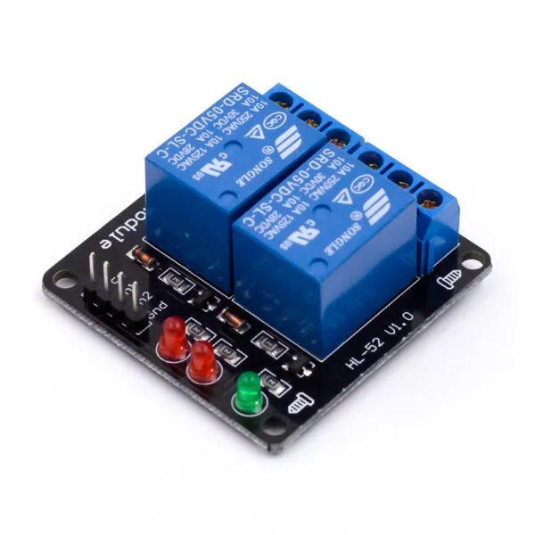 5V 10A 2 Channel Relay Module Without Optocoupler