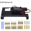 Metal Aluminium Alloy Raspberry Case Pi 4 Armor Cooling Heatsink for Raspberry Pi 4 Model/Pi 4B